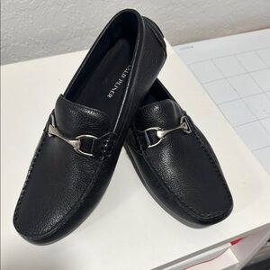 Donald pliner Black Loafers Sleek Slip-Ons